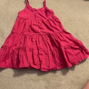 Baby Gap 3yr pink multi tier dress